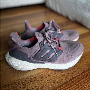 Adidas Ultraboost in Purple and White